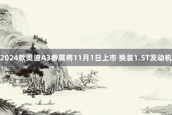 2024款奥迪A3眷属将11月1日上市 换装1.5T发动机